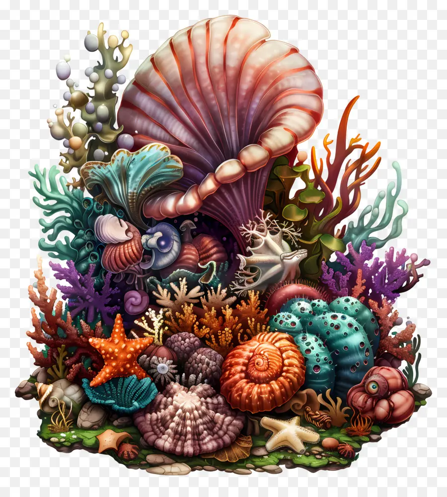 Les Créatures De La Mer，Créatures De La Mer PNG