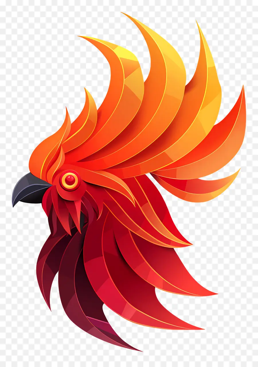 Incroyable Icône，Oiseau Orange PNG
