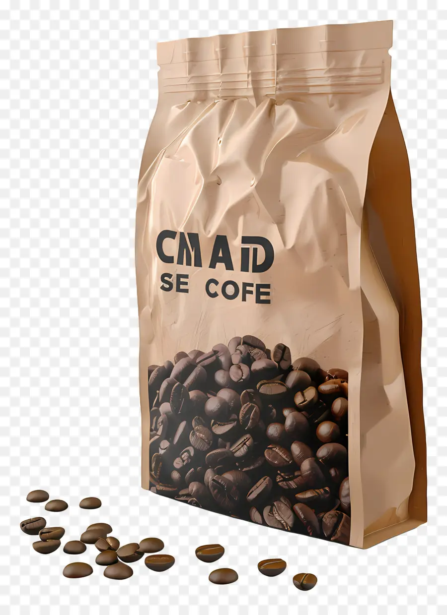 Paquet De Café，Sac De Café PNG