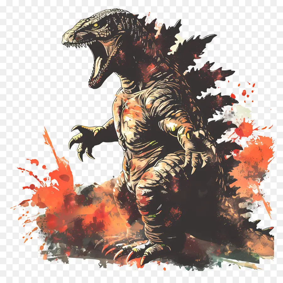 Godzilla，Créature PNG