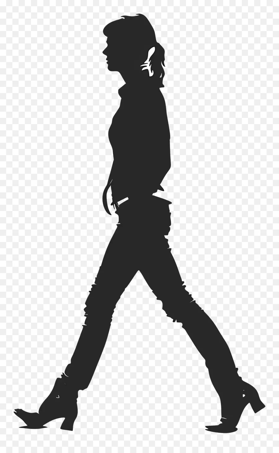 Taylor Swift Silhouette，Femme PNG