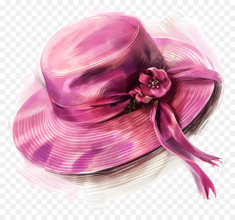 Chapeau De Soleil，Casquette Rose PNG