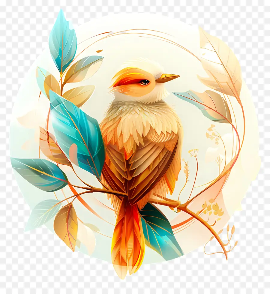 Incroyable Icône，Oiseau Peinture PNG