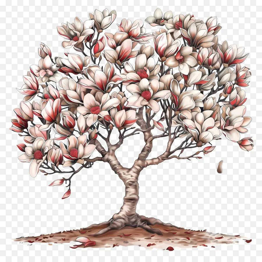 Magnolia，Arbre PNG