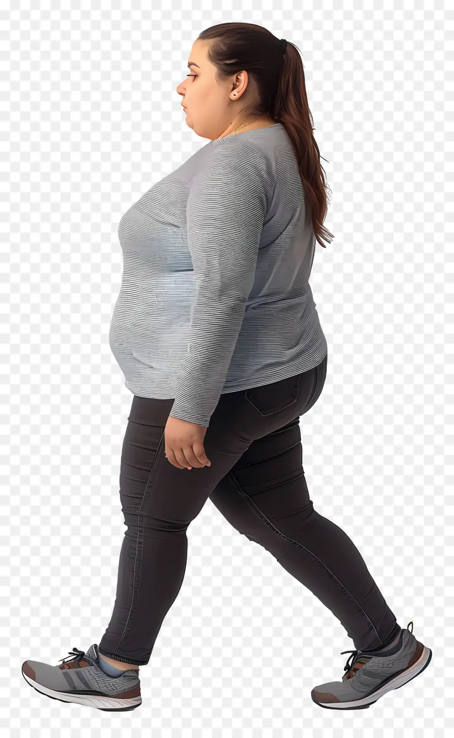 Femme Obèse，Lac Serein PNG