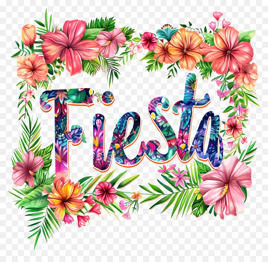 Fiesta，Fleurs PNG