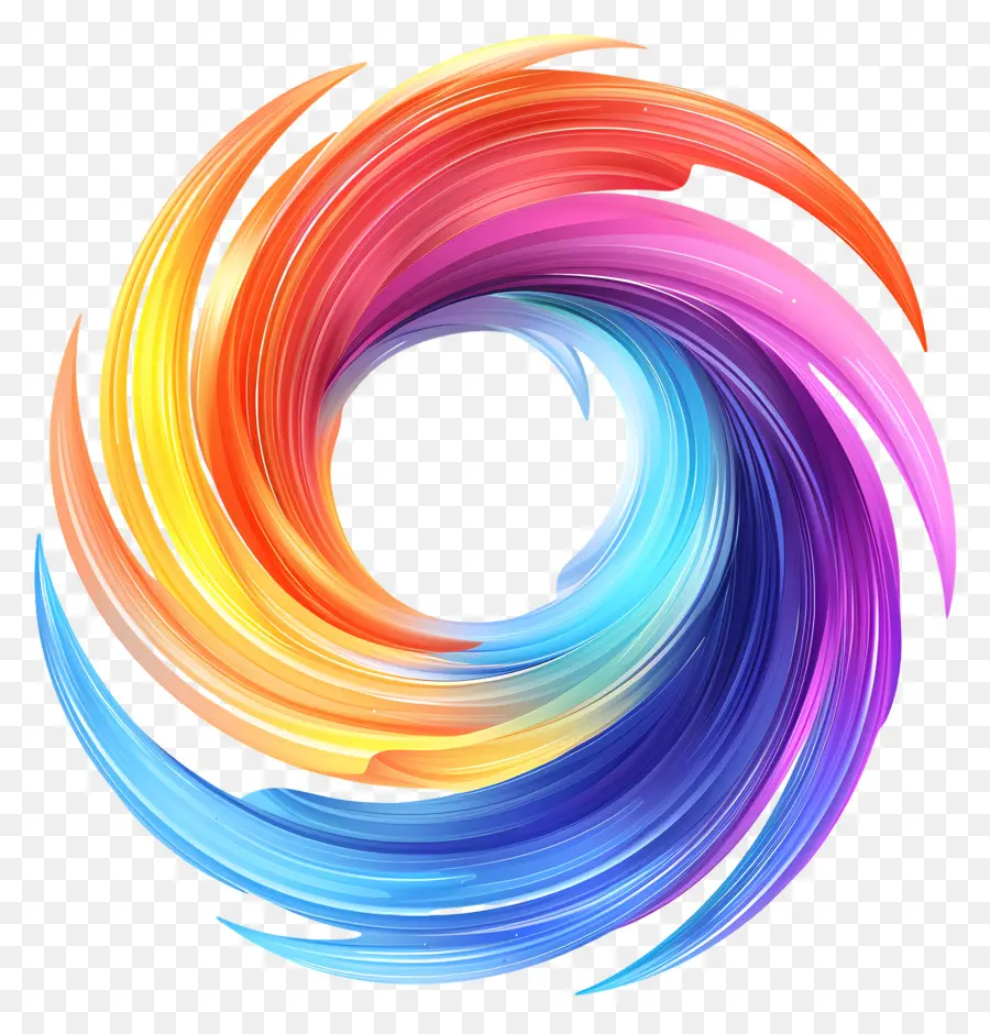 Icône étonnante，Cercle Coloré PNG