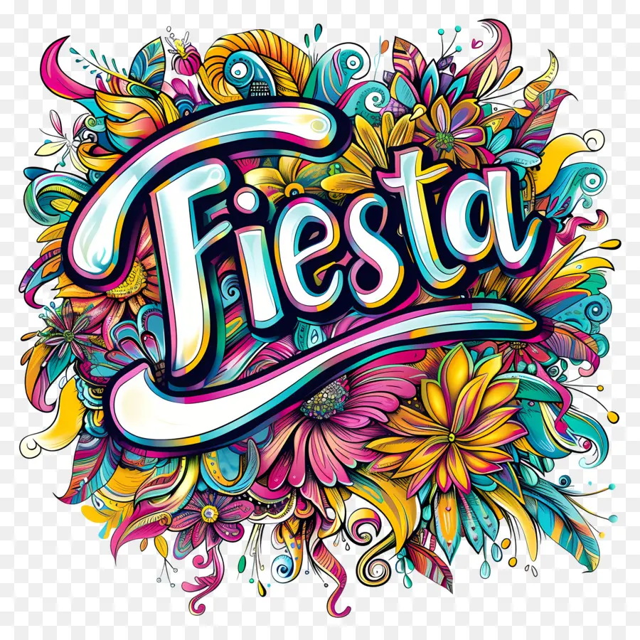 Fiesta，Design Floral PNG