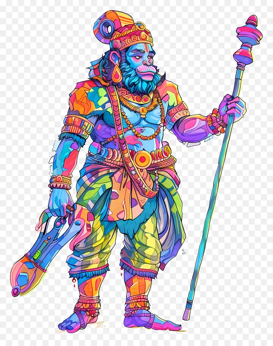 Hanuman，L'art Numérique PNG