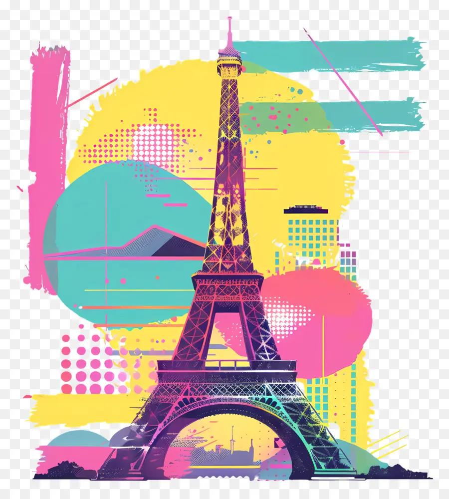 Tour Eiffel Silhouette，Tour Eiffel PNG