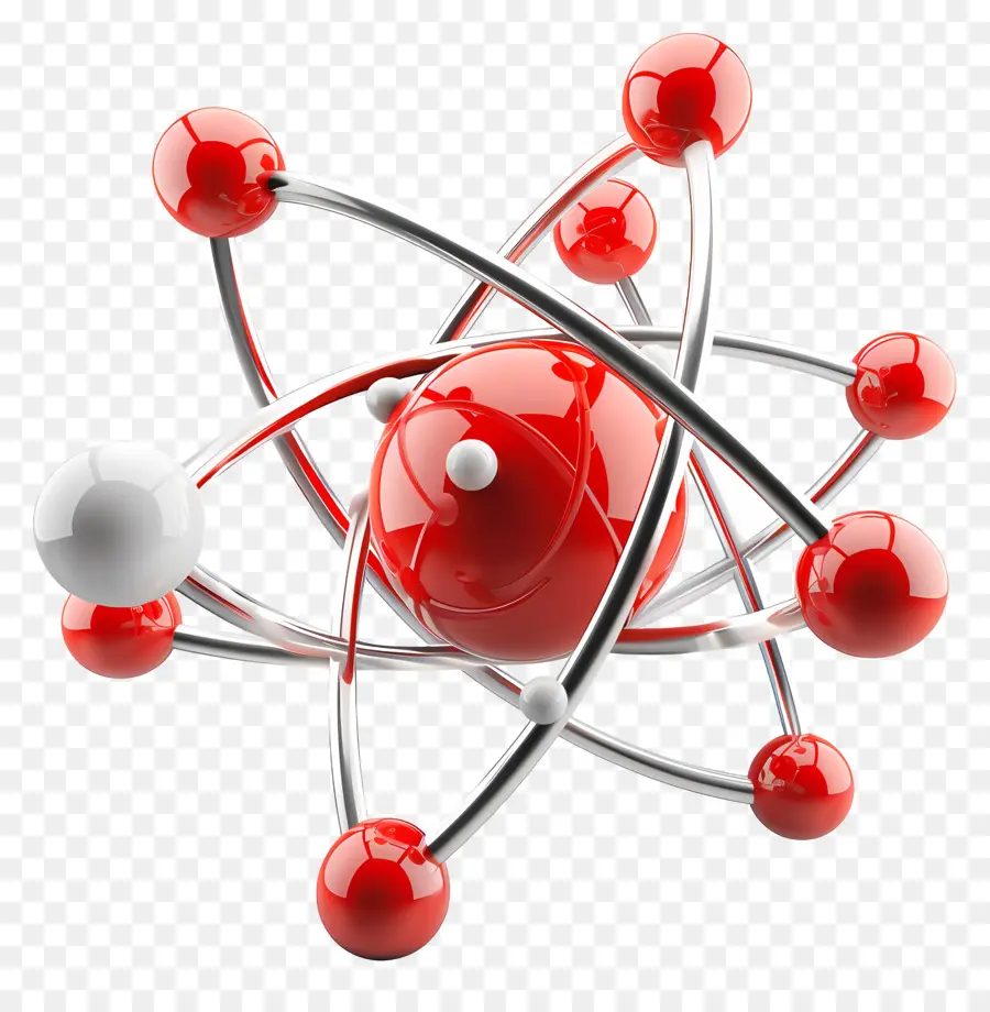 Atomes，Modèle Atomique PNG