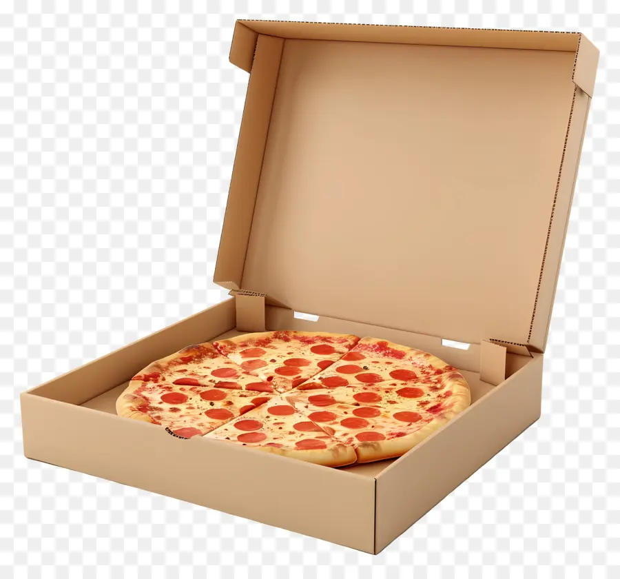 Ouvrir La Boîte à Pizza，Pizza PNG