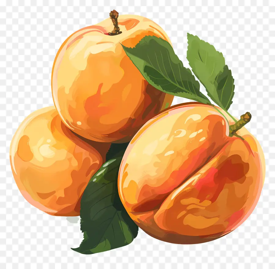 Abricots，Oranges PNG