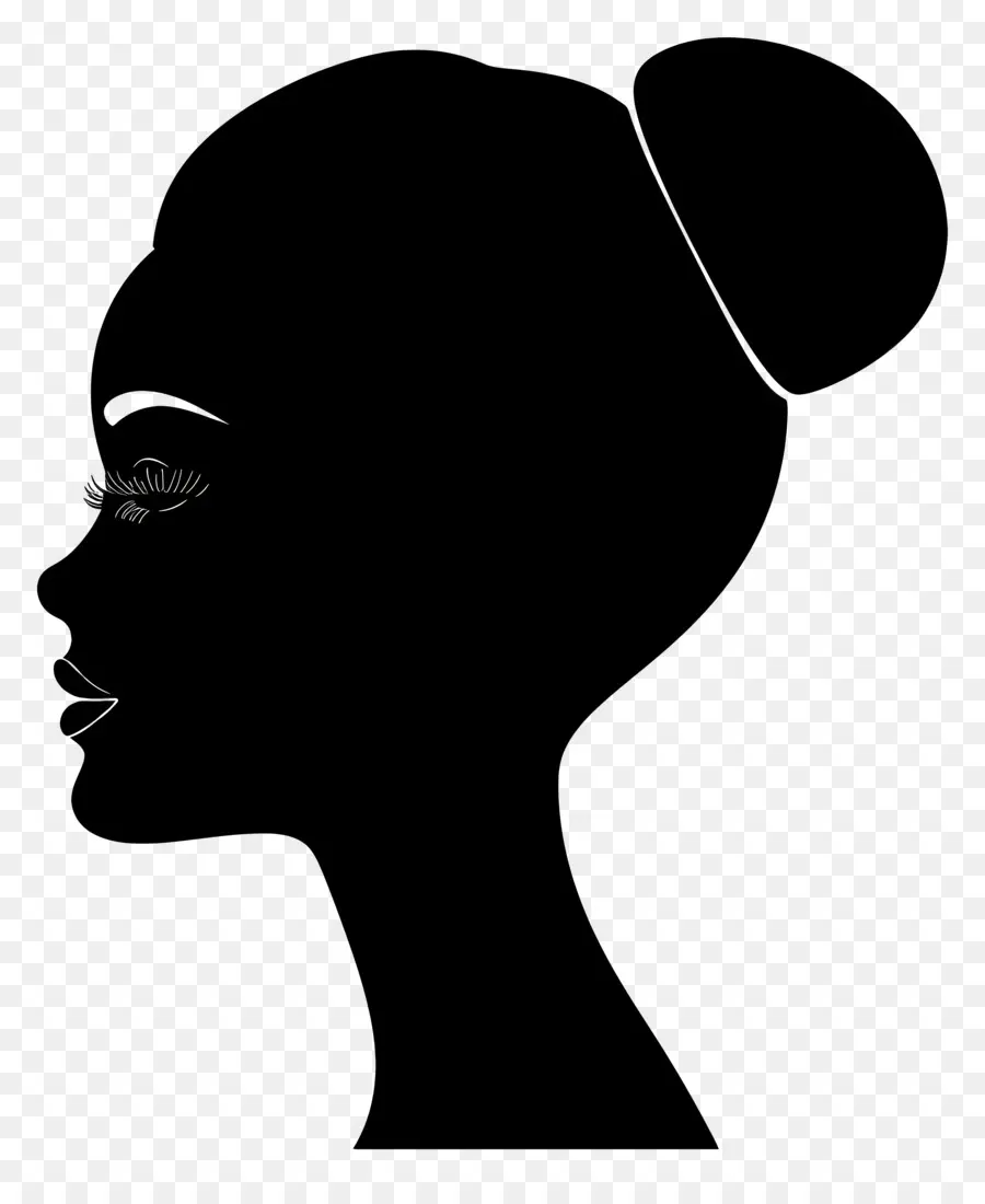 Barbie Head Silhouette，Maquillage PNG