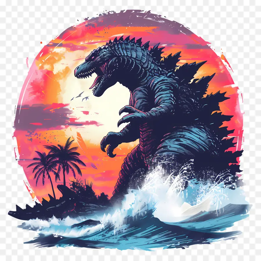 Godzilla，Monstre PNG