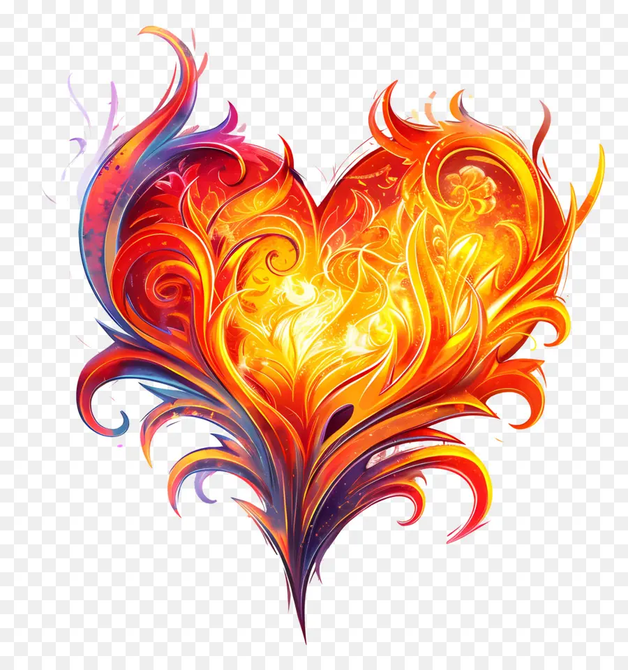 La Flamme Du Cœur，Coeur PNG