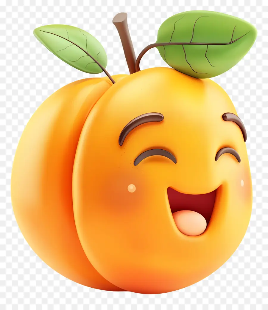 Fruit De Dessin Animé 3d，Orange PNG