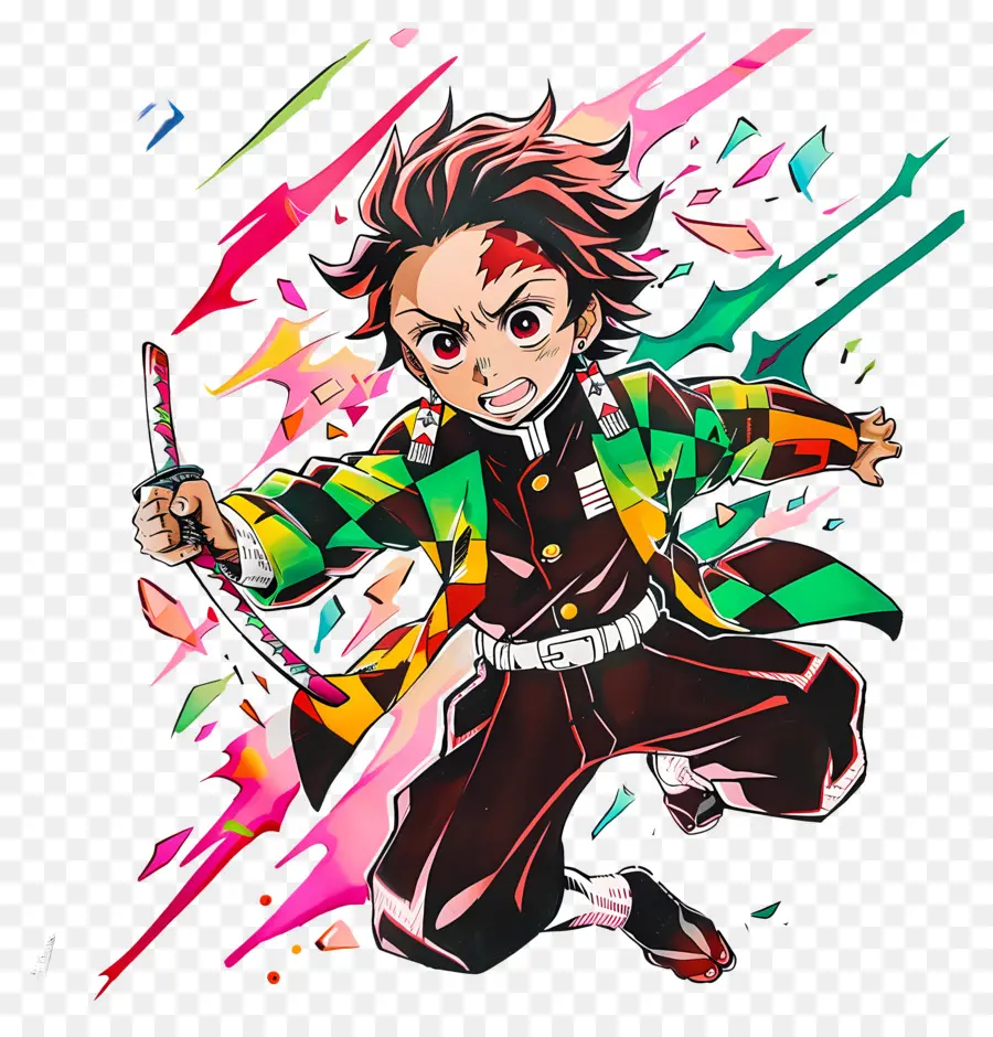 Tanjiro，Personnage D'anime PNG