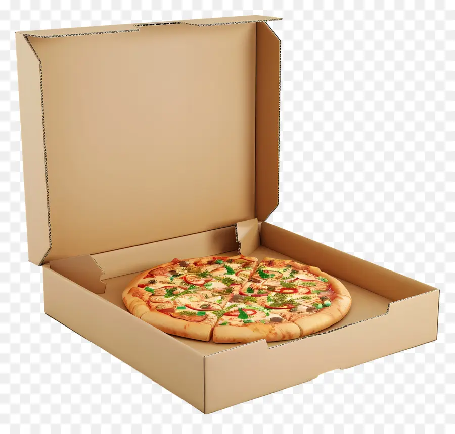 Ouvrir La Boîte à Pizza，Boîte à Pizza PNG