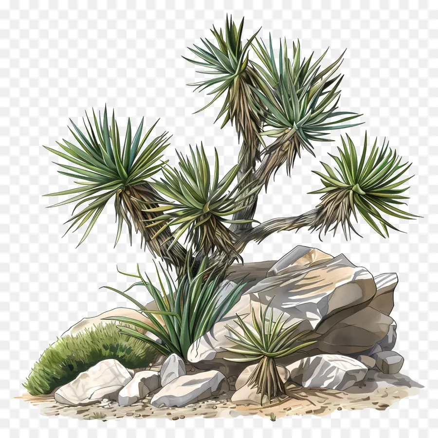 Yucca，Arbre De Joshua PNG