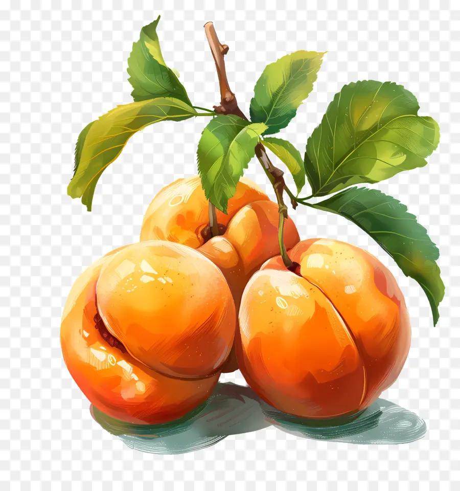 Abricots，Oranges PNG