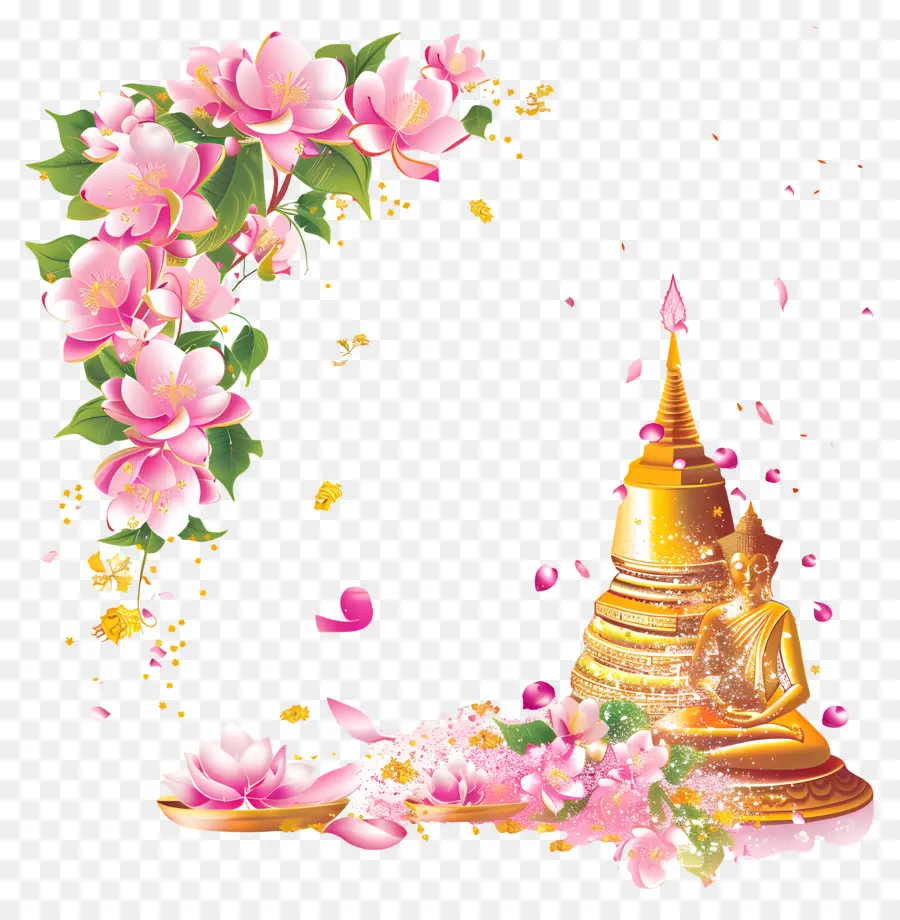 Le Festival De Songkran，Bouddha PNG