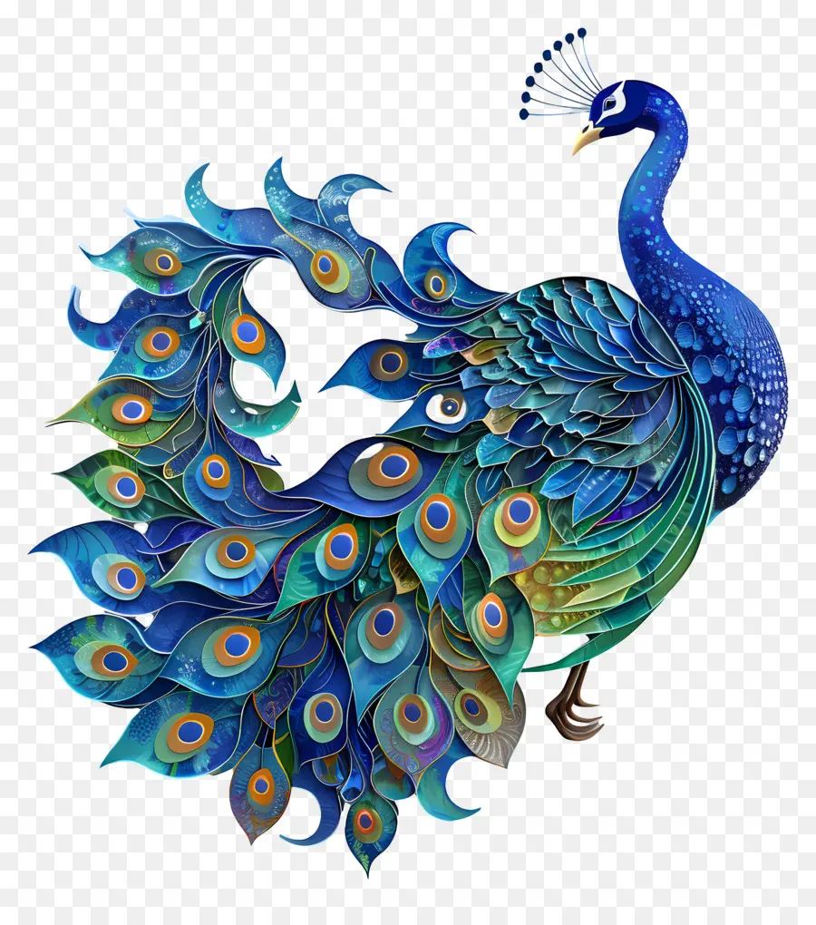 Paon，Plumes PNG