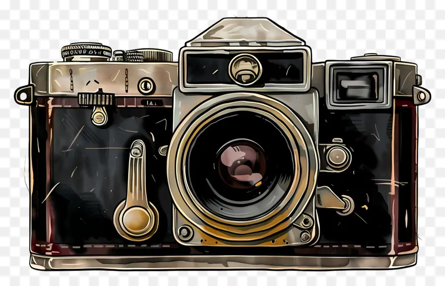 Caméra，Antique Caméra PNG