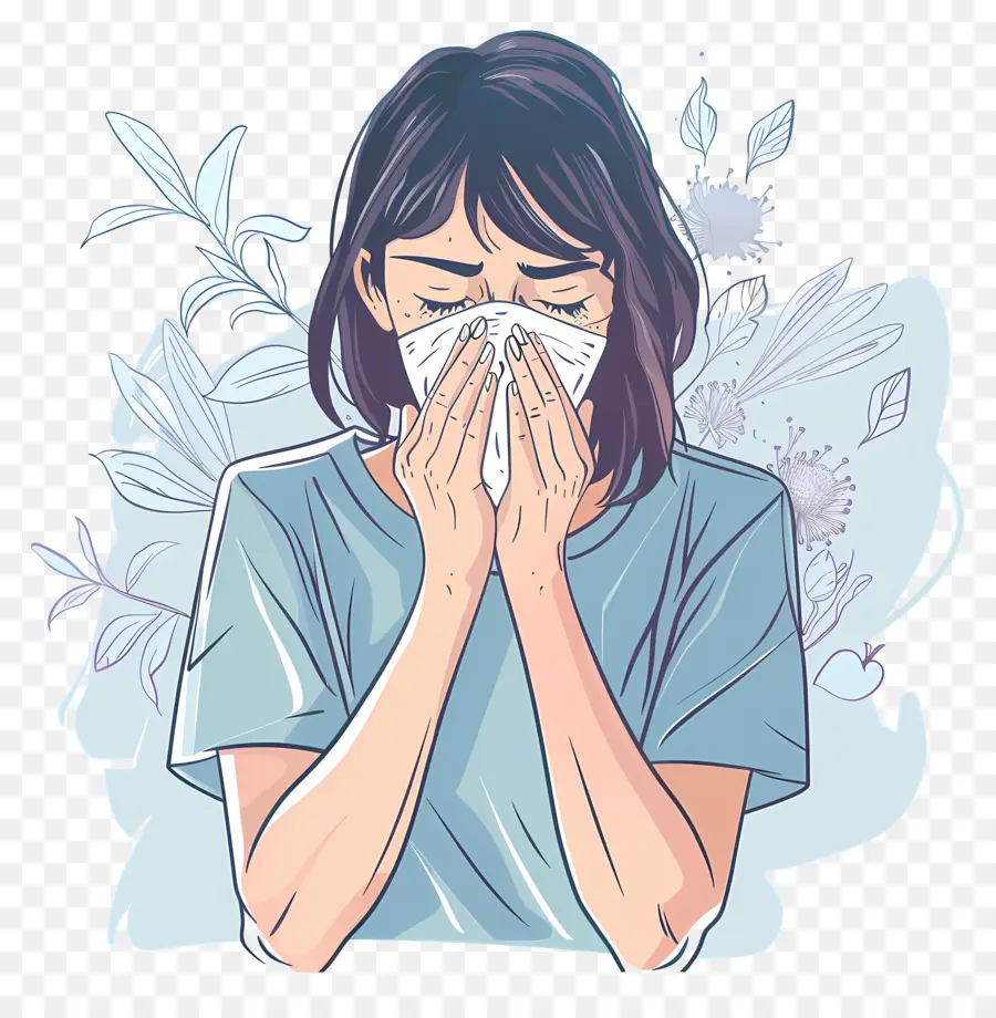 Allergique Allergique Allergique，Femme PNG