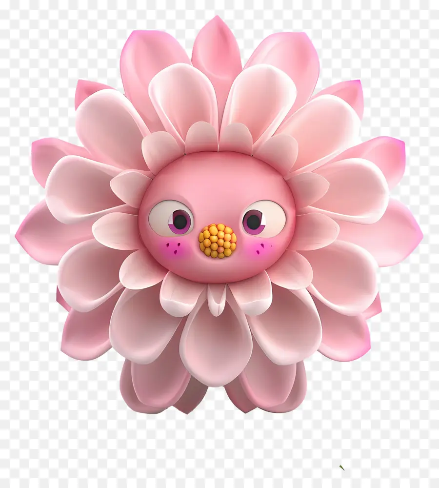 Fleurs De Dessins Animés 3d，Dessin Animé De Fleurs PNG