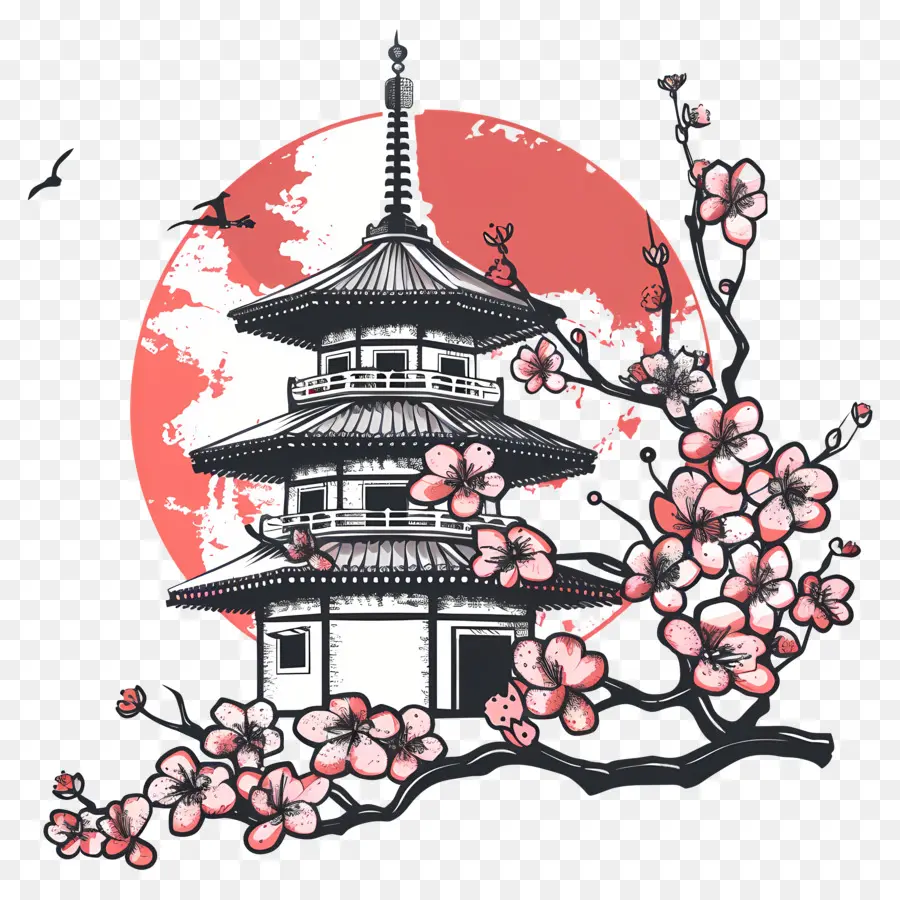 Sakura，Japon PNG