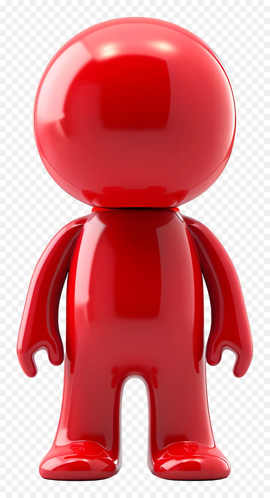 La Figure，Rouge Robot PNG