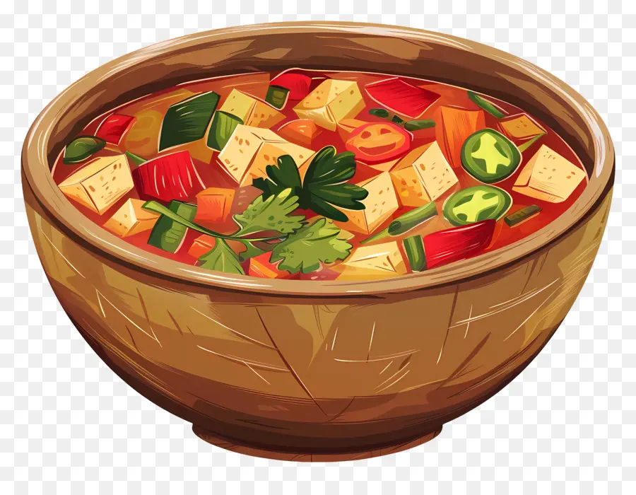 Soupe De Tacaca，Légumes Au Curry PNG