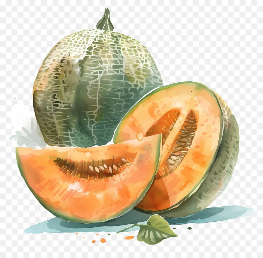 Melons De Cantaloup，Melon PNG