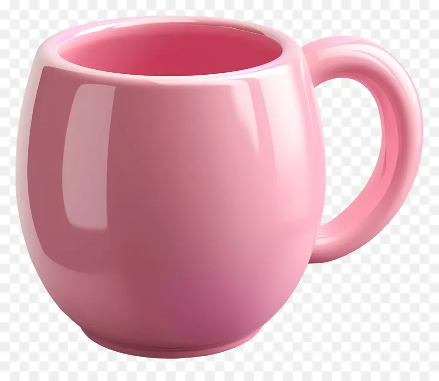 Tasse à Café，Tasse En Céramique Rose PNG