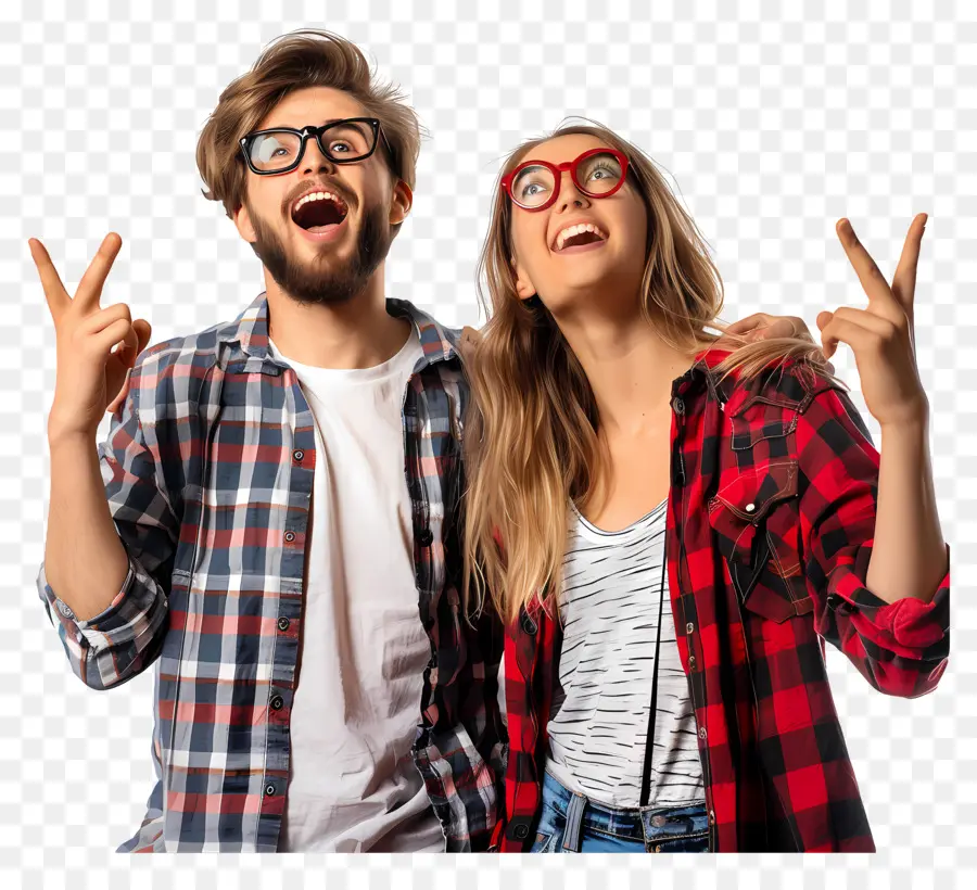 Jolly People，Couple Heureux PNG