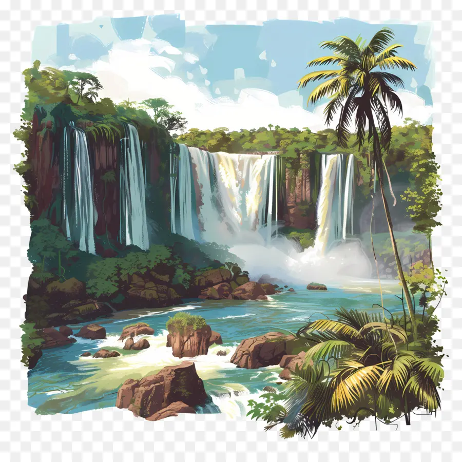 Chutes D'iguazú，Cascade PNG