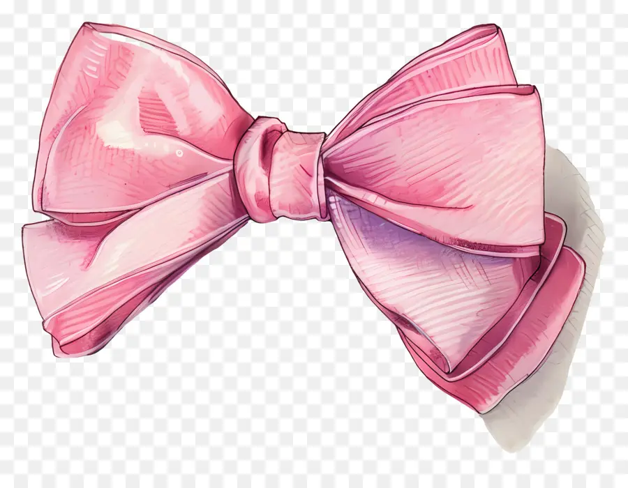 Rose Bow Tie，Noeud Rose PNG