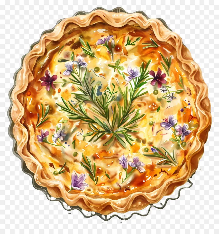 Quiche Du Couronnement，Tarte PNG