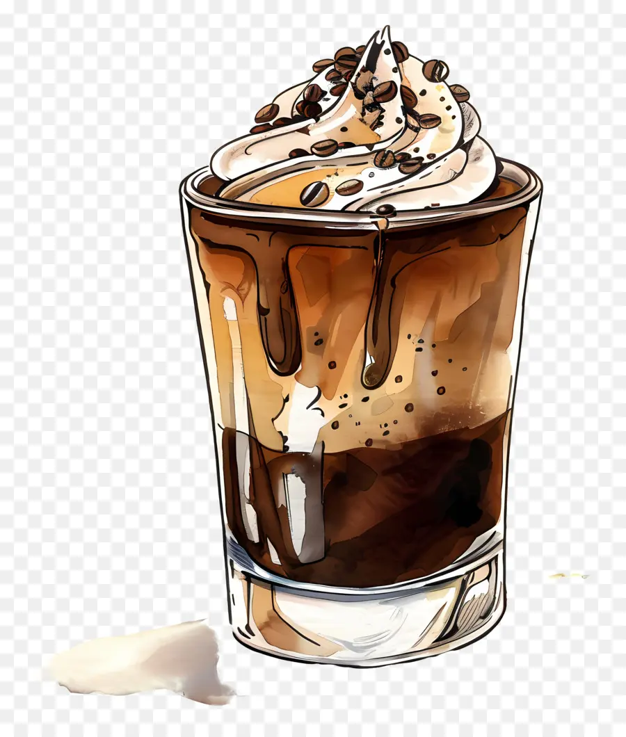 Café，Milk Shake PNG