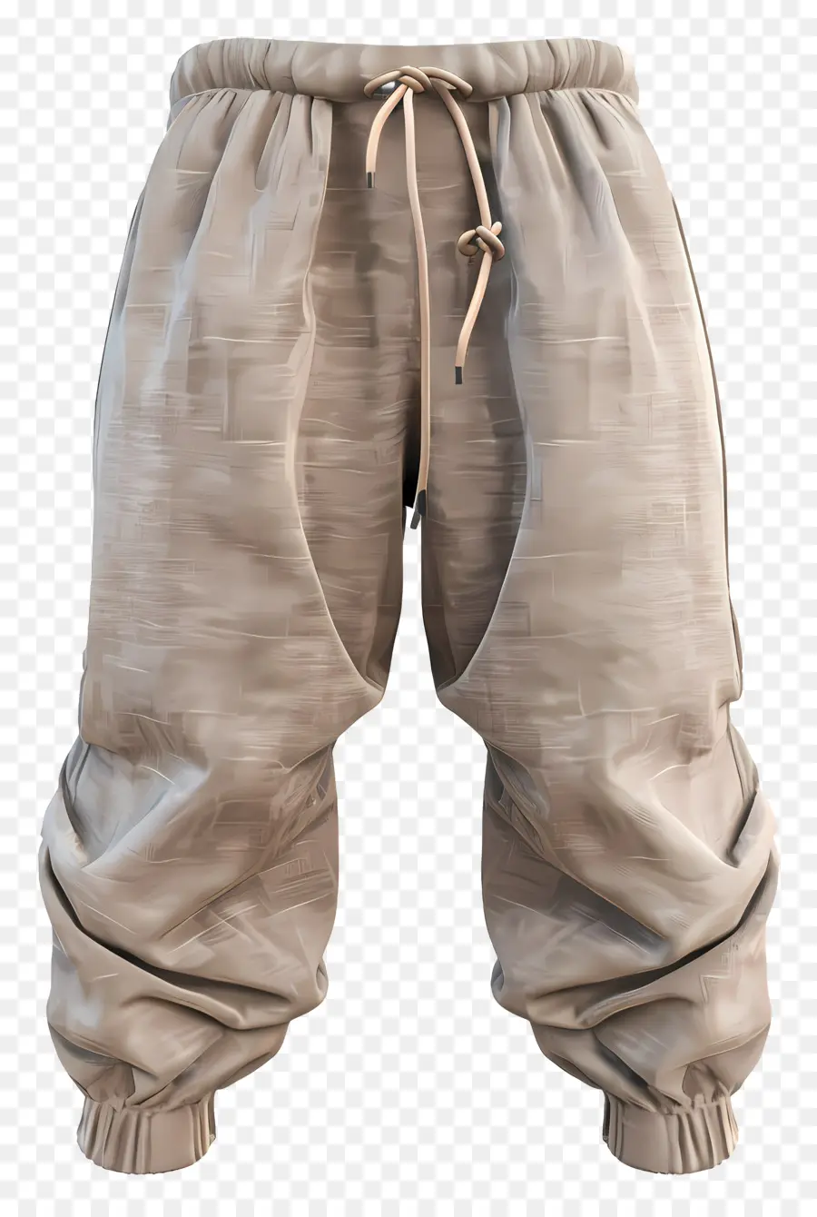 Pantalon En Lin，Shorts Beige PNG