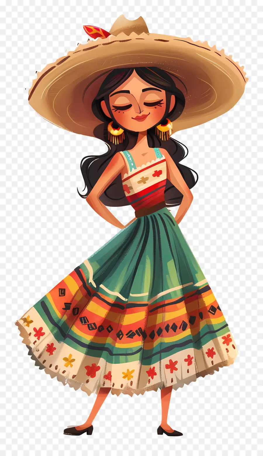 Cinco De Mayo，Mexicaine Robe PNG