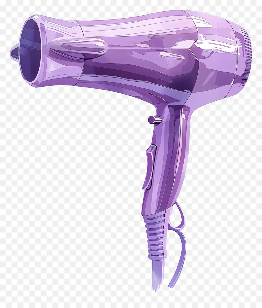 Sèche Cheveux，Violet PNG