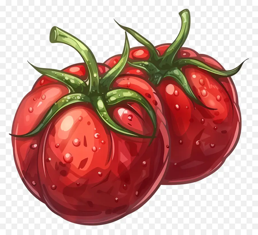 Tomate，Des Tomates Bien Mûres PNG
