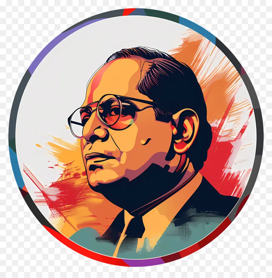 Bhimrao Ramji Ambedkar，Portrait D'homme PNG