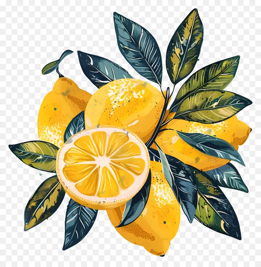Citrons，Agrumes PNG