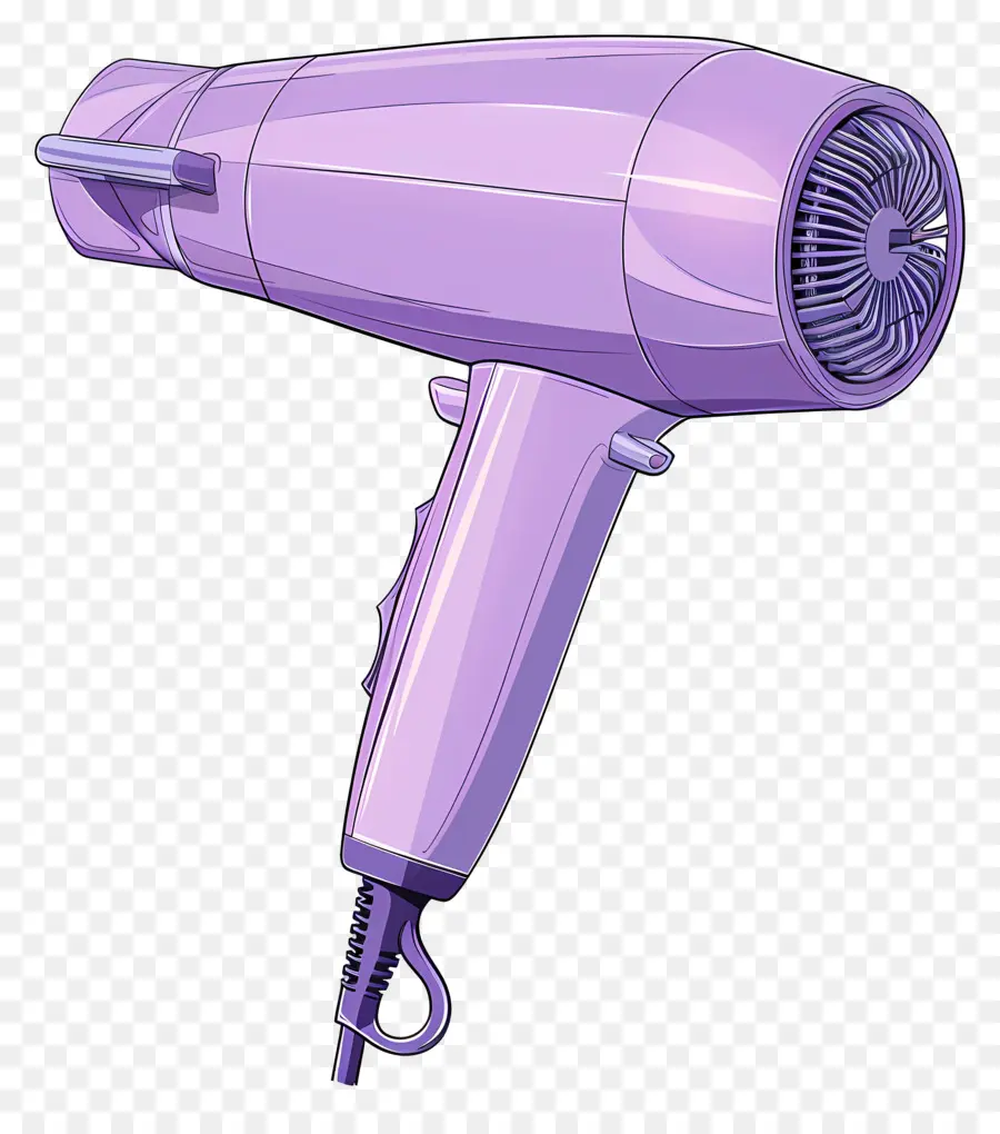 Sèche Cheveux，Sèche Cheveux Violet PNG