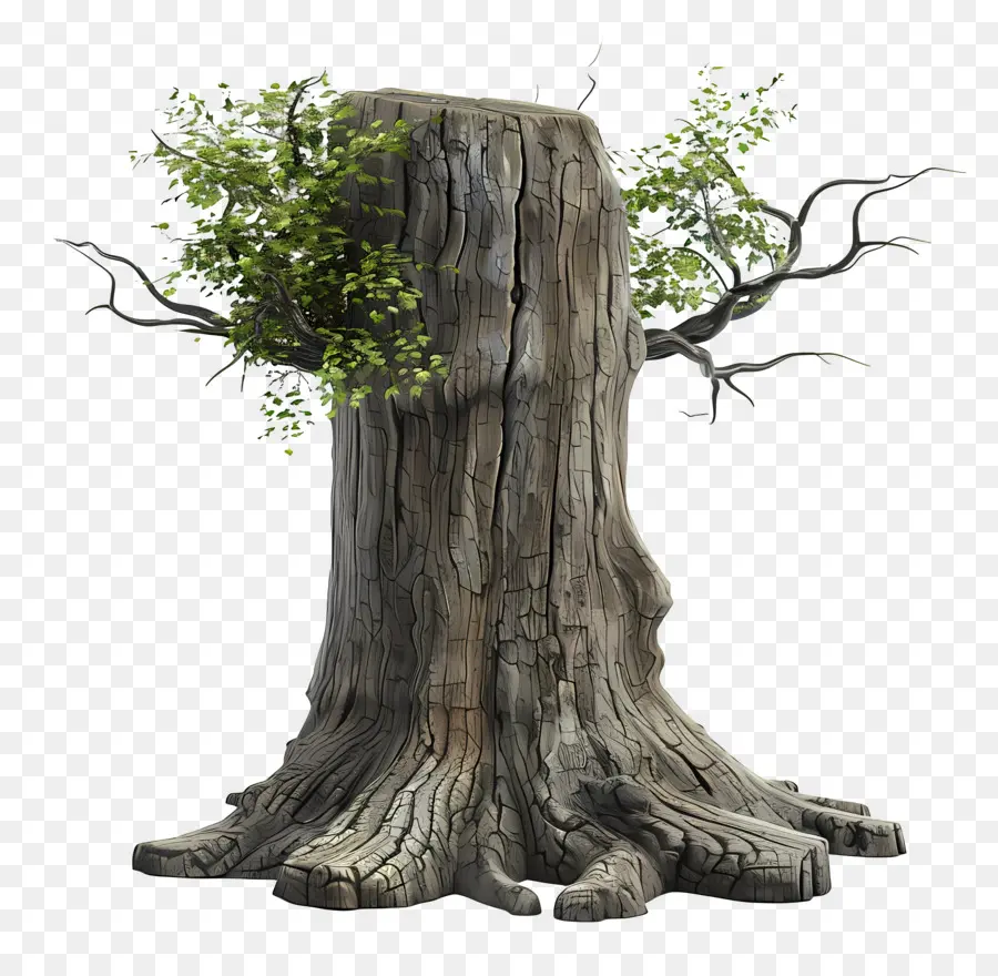 Tronc D'arbre，Souche En Bois PNG