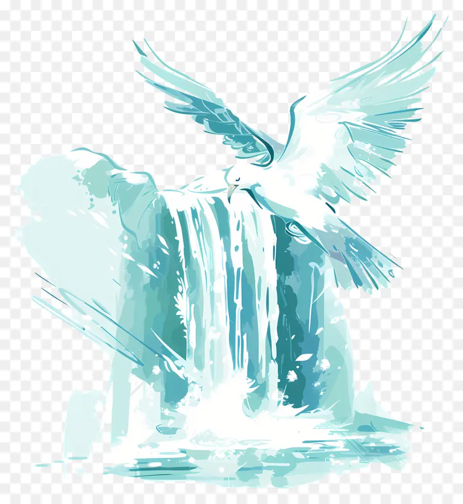 Angel Falls，La Colombe Blanche PNG