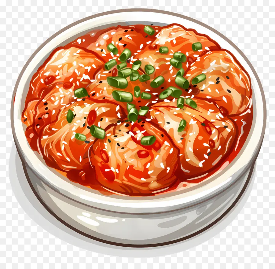 Kimchi，Boulettes De Viande épicées PNG